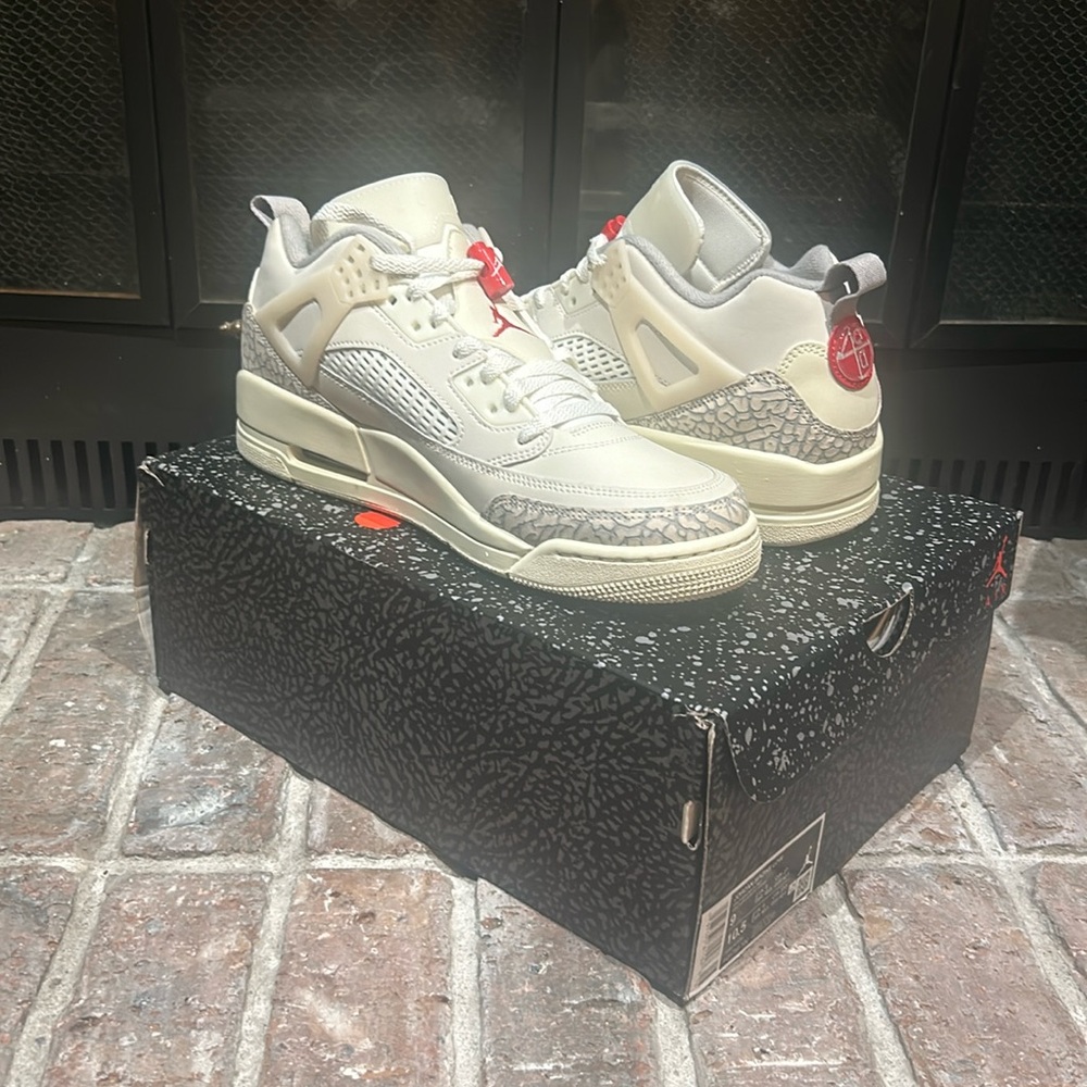 Air Jordan Spizike Low "Sail Coconut Milk"  Men's Shoes Size 9